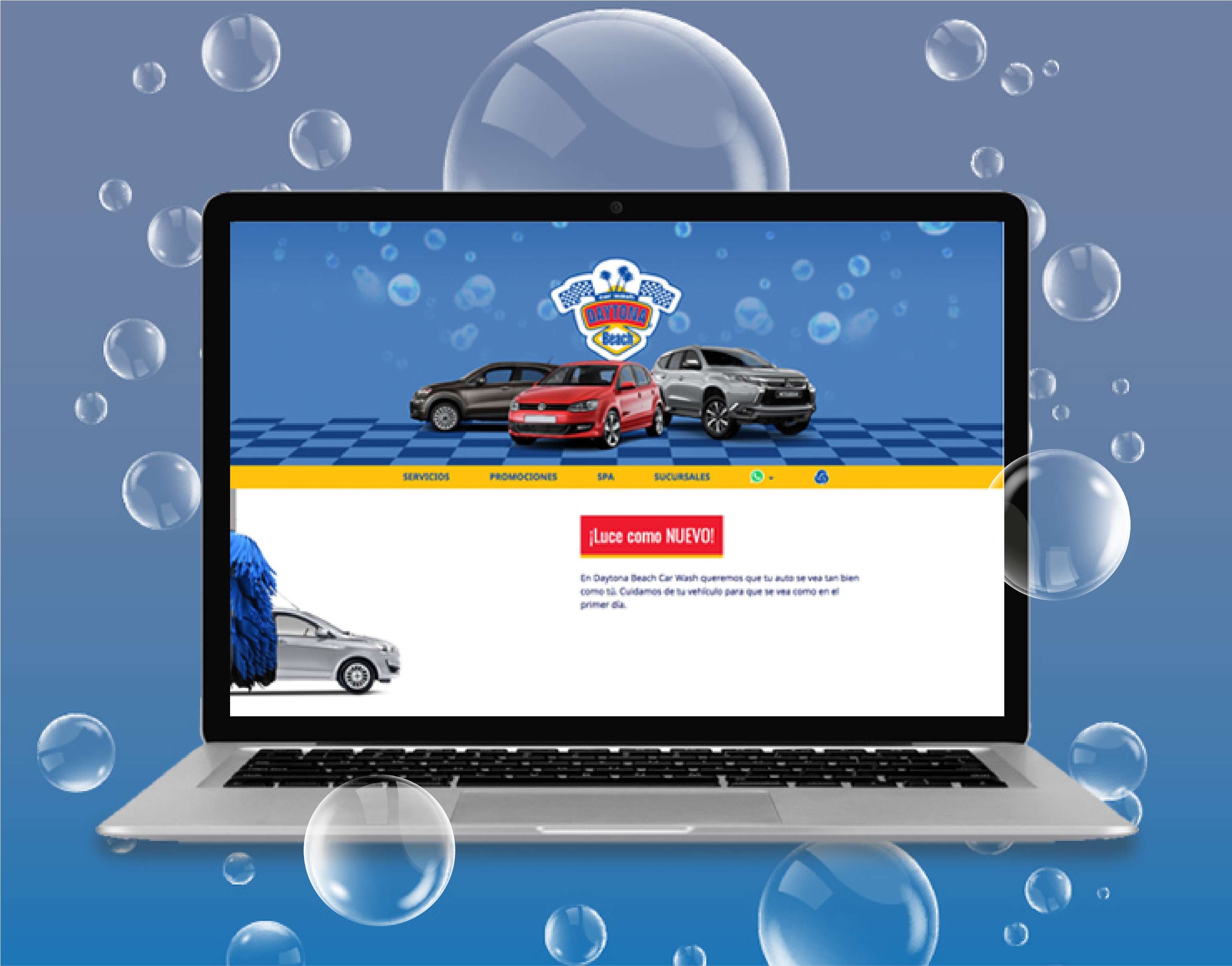 Daytona Beach Car Wash - Página web