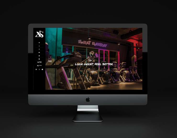 XS Gym - Página web
